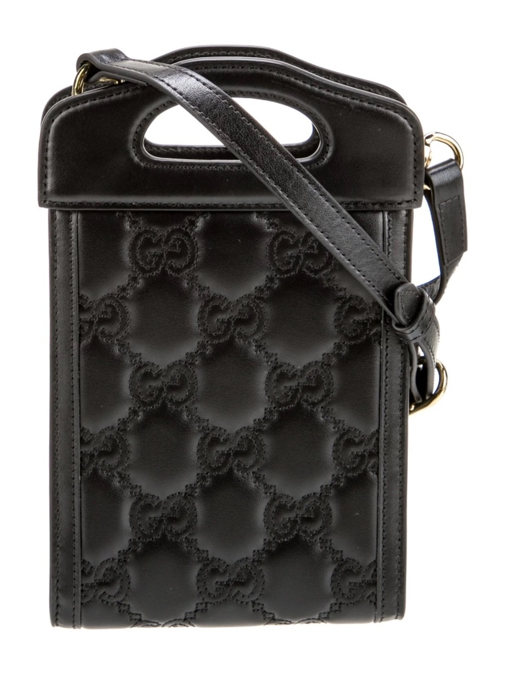 Gucci GG Marmont Mini Crossbody Tote Bag - Picture 3 of 5